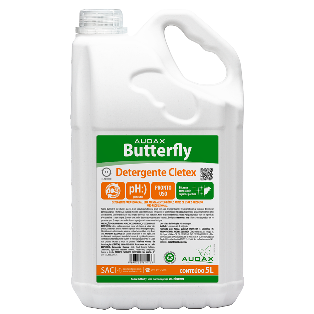 BUTTERFLY DETERGENTE CLETEX