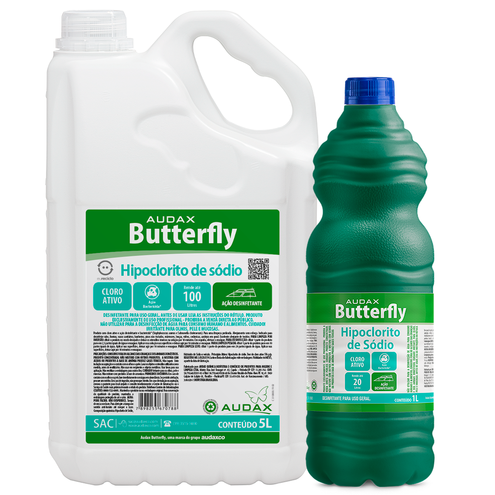 BUTTERFLY HIPOCLORITO PACK