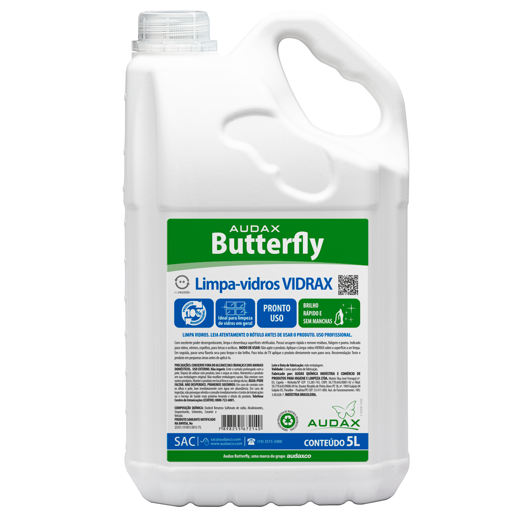 BUTTERFLY LIMPA VIDROS VIDRAX