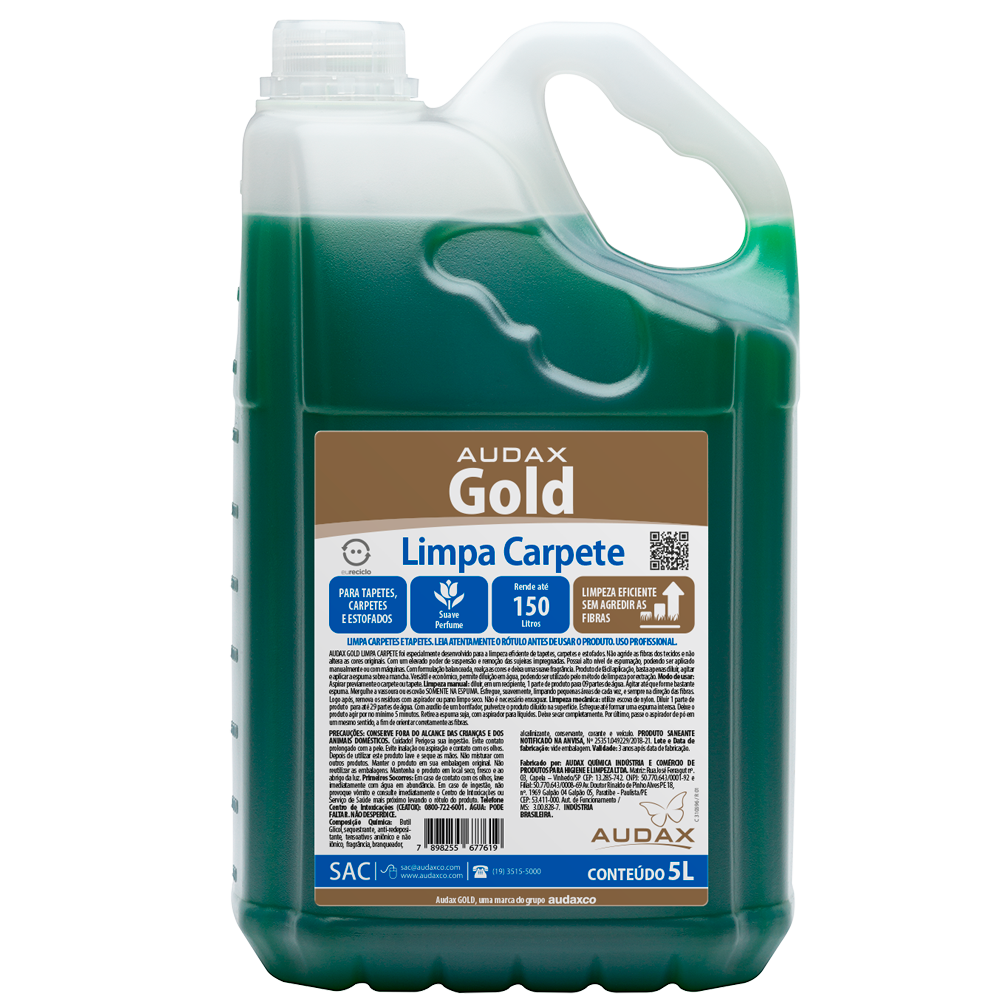 GOLD LIMPA CARPETE