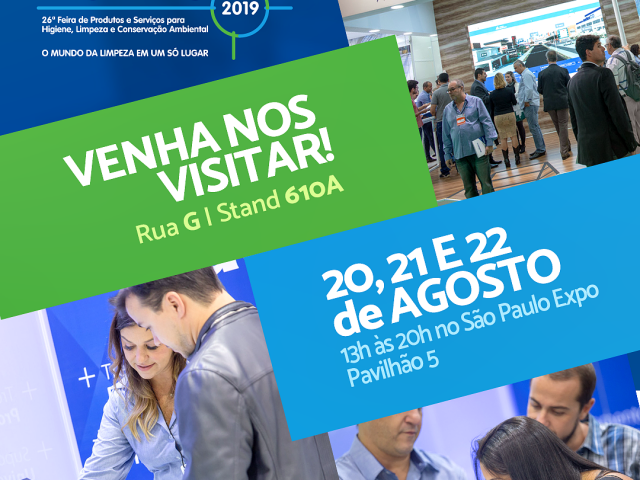 Estaremos na HIGIEXPO 2019