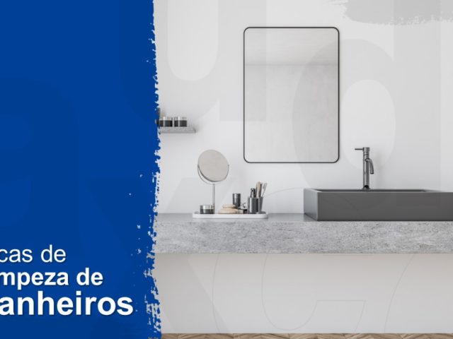 Como manter os banheiros limpos para o uso.