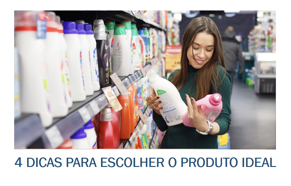 4 dicas para escolher produtos de limpeza