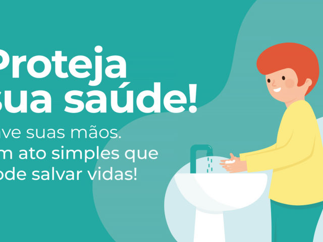 Proteja sua saúde, lave suas mãos ??