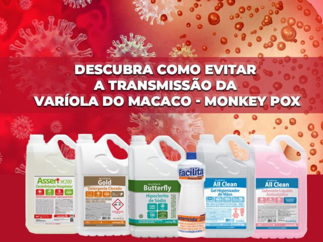 Monkeypox: boas práticas e como o uso de alguns químicos, como desinfetantes, pode ser eficaz na prevenção a varíola do macaco.