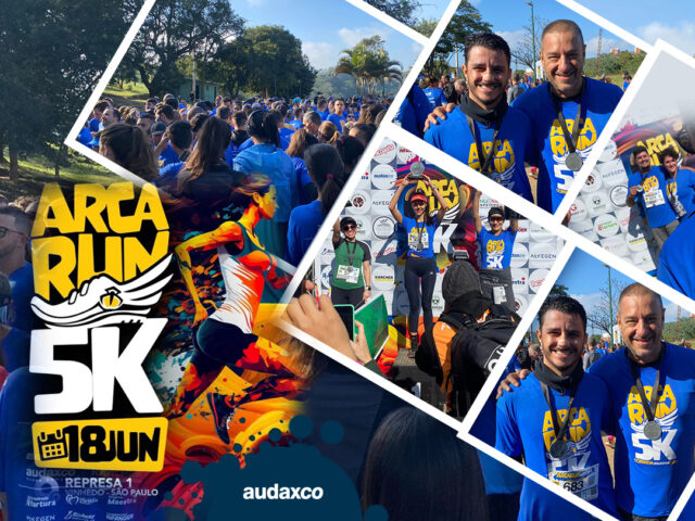 Apoio ao esporte: AudaxCo é patrocinadora da Arca Run 2023