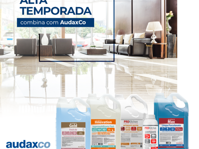 Alta Temporada – Produtos essenciais para a higienização de hotéis