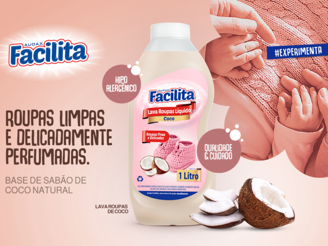 Lava Roupas Líquido de Coco e a Demanda nos Supermercados