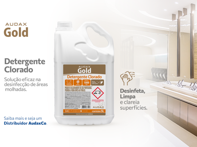 Detergente Clorado para áreas molhadas