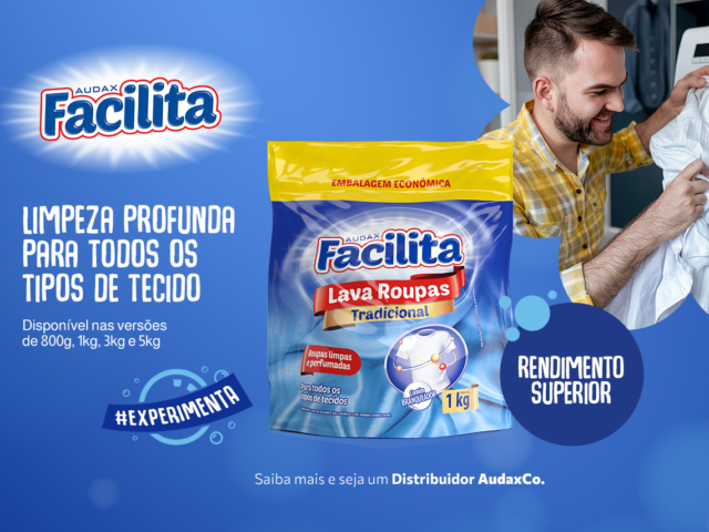 Facilita Lava Roupas em Pó